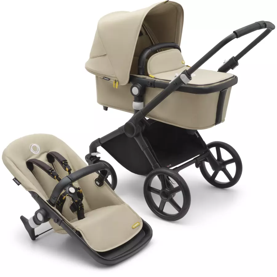 bugaboo Kinderwagen Fox Cub Complete BlackDesert Beige