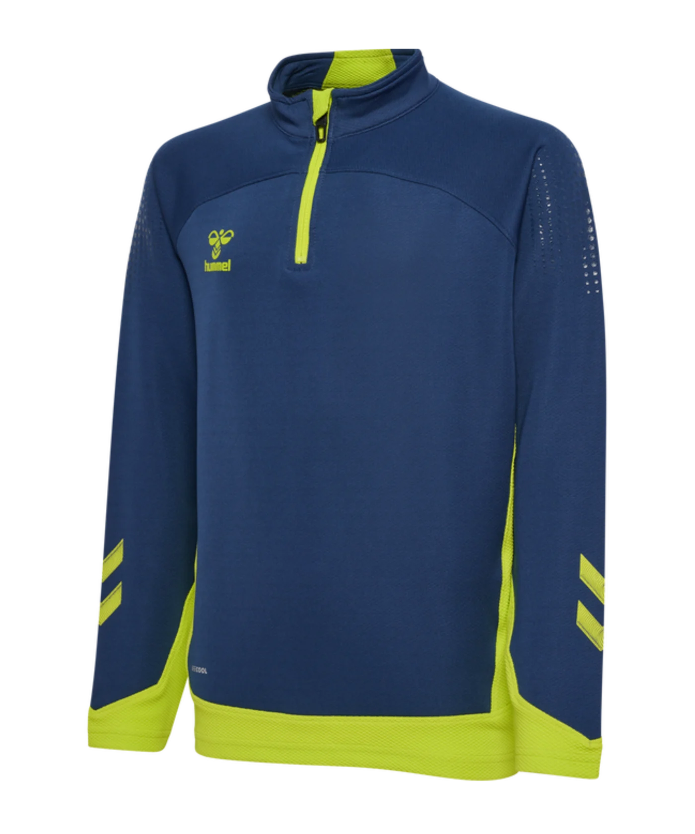 Hummel hmlLEAD HalfZip Sweatshirt Kids Blau F7642