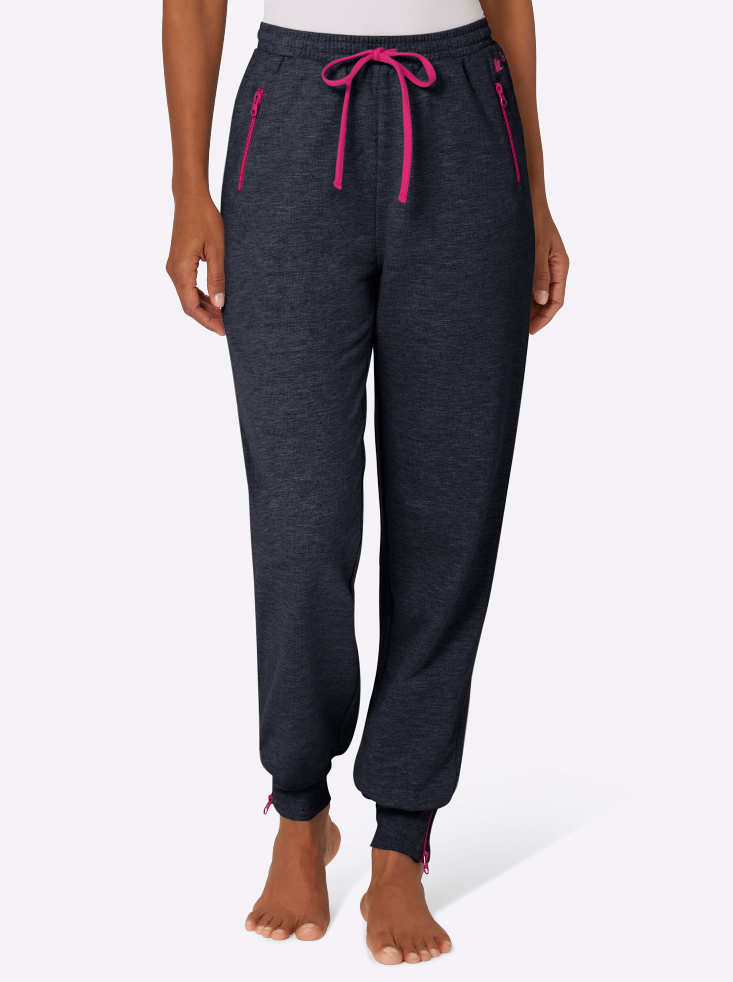 feel good Hose in marine-pink