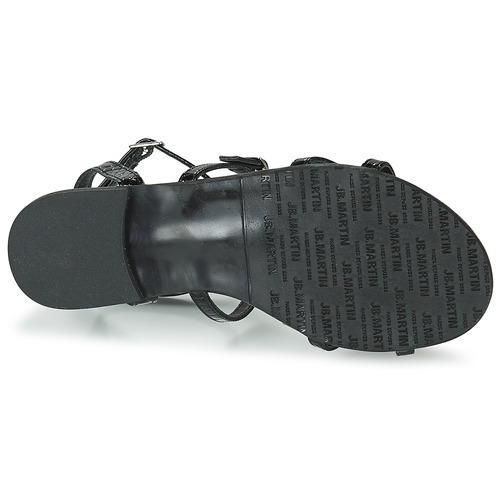 JB Martin - ALICIA - VEAU CROCO NOIR