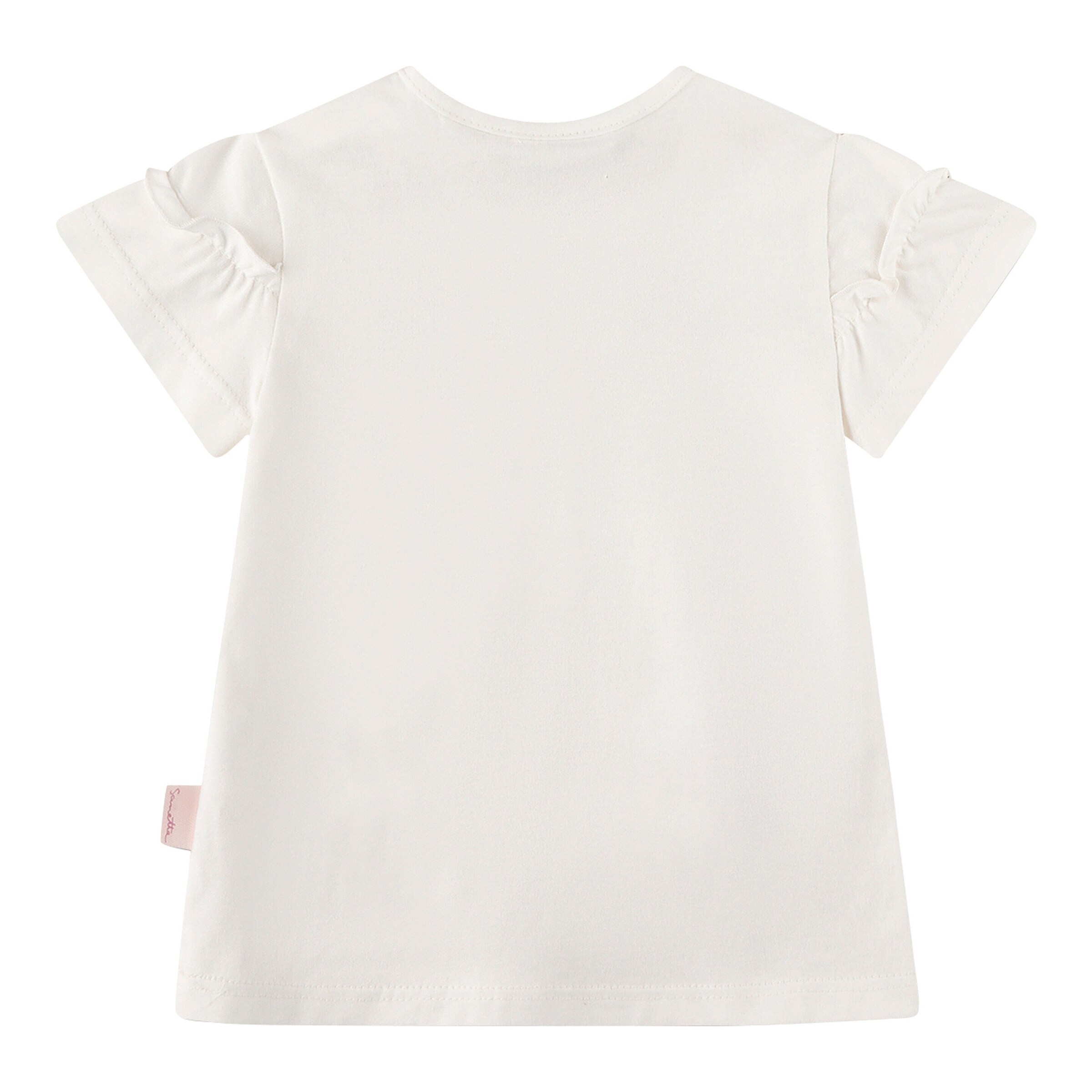 Sanetta Fiftyseven T-Shirt Himbeeren Rüschen natur