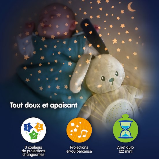Mimi Bunny projecteur d'étoiles musical   de               Pabobo