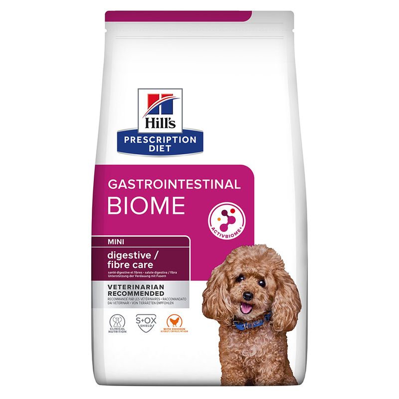 Hill's Prescription Diet Gastrointestinal Biome Mini poulet