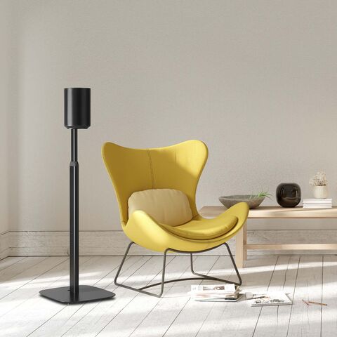 Koop Mountson Sonos Era 100 / 300 Adjustable Floor Stand Vloerstandaard | 5 Jaar Garantie Zwart