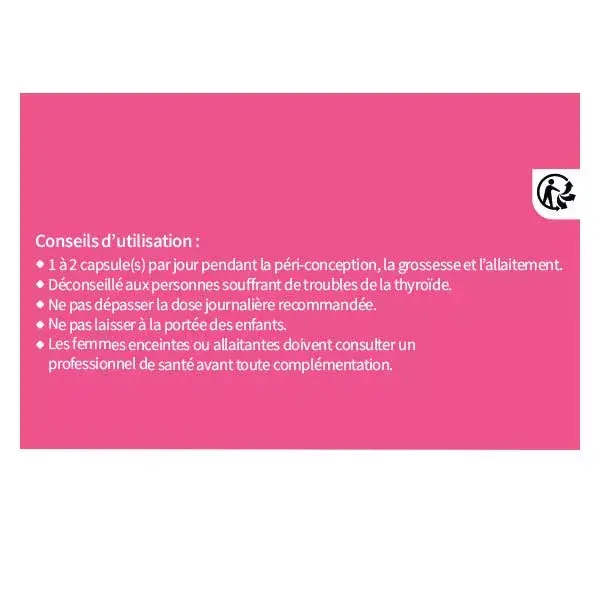 Codifra Normalite 1000 Grossesse Allaitement et Fertilité 90 capsules