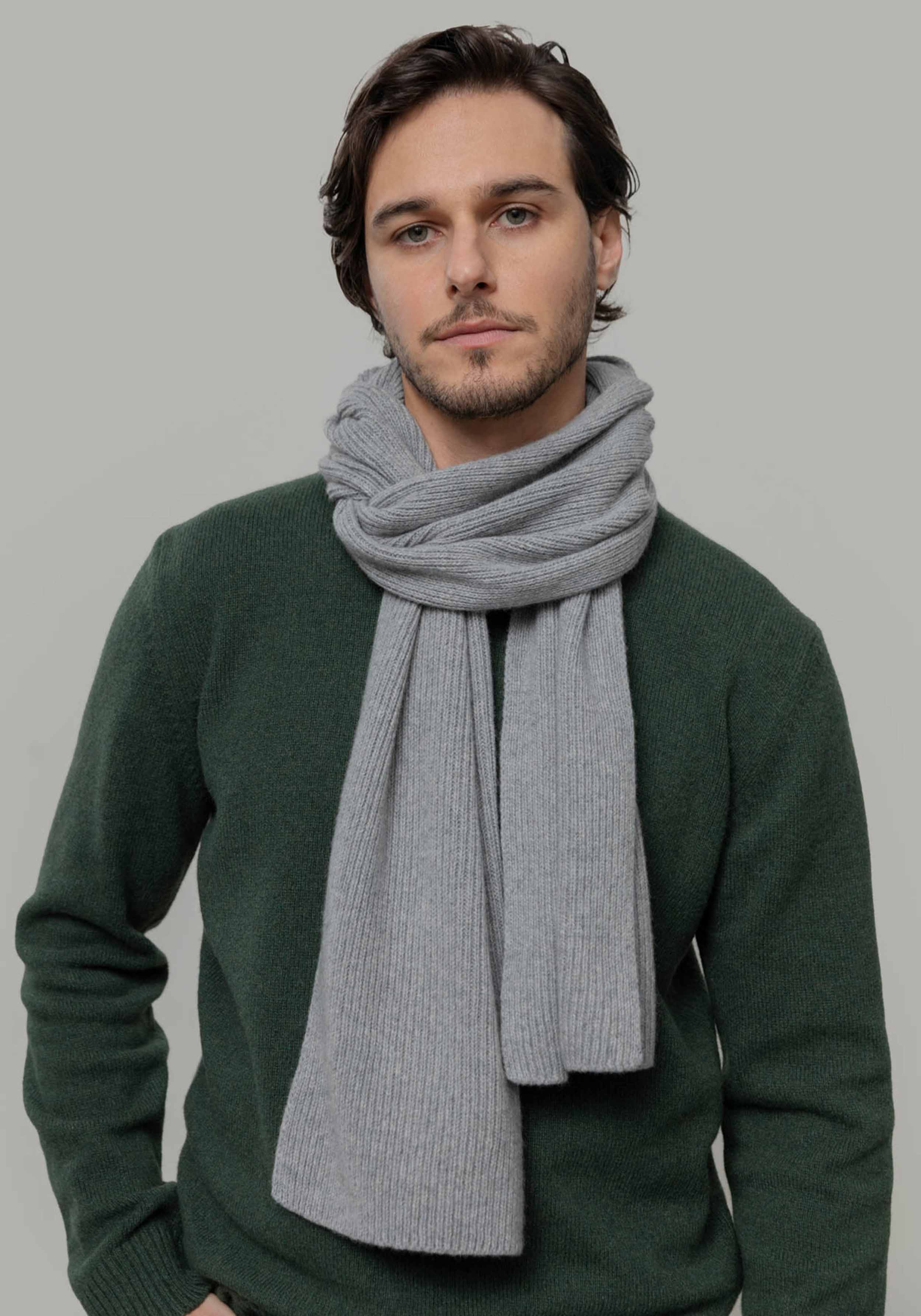 Rifo Kaschmirschal Federico Grey Calce