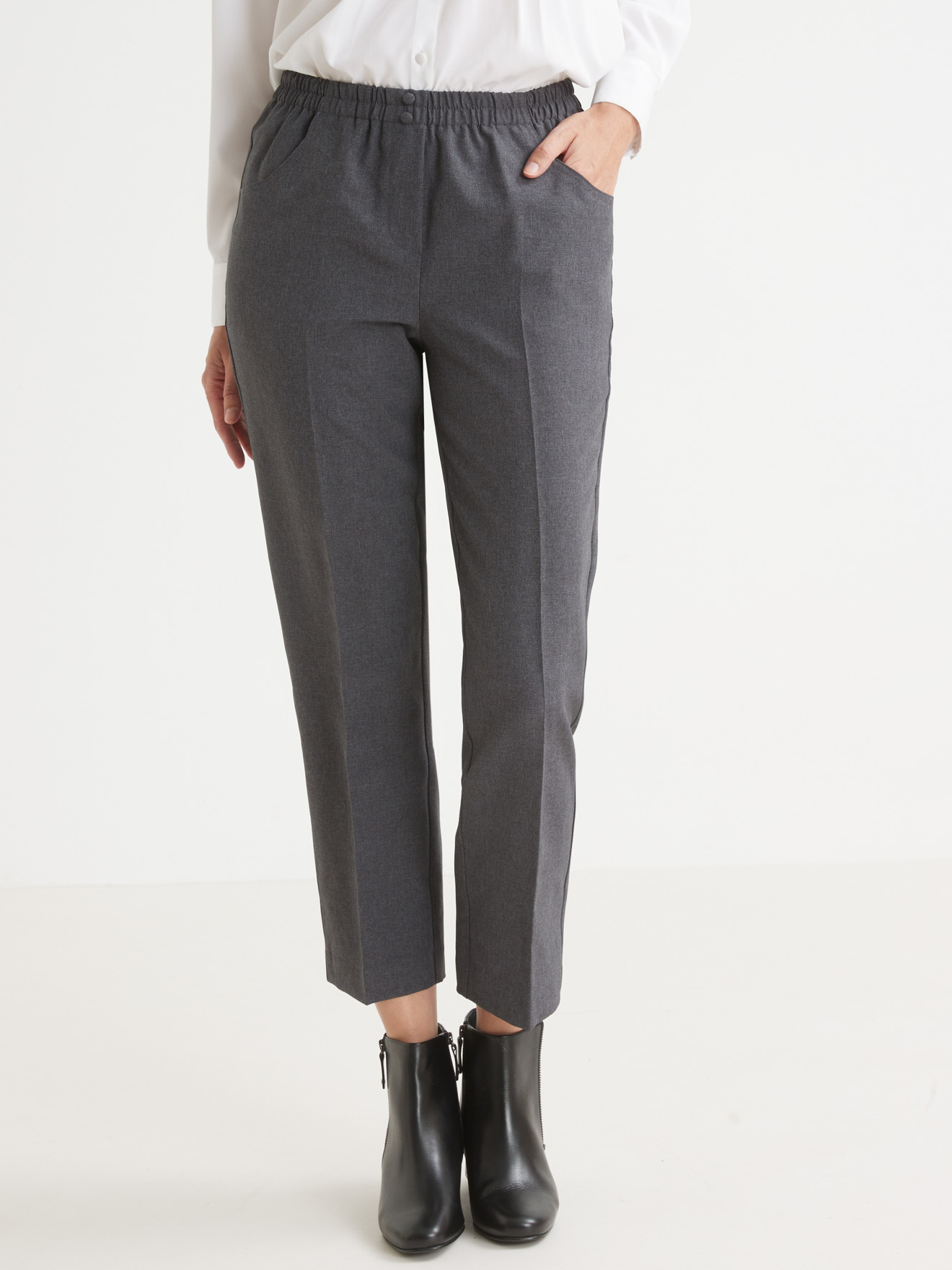 Pantalon élastiqué entrejambe 69cm