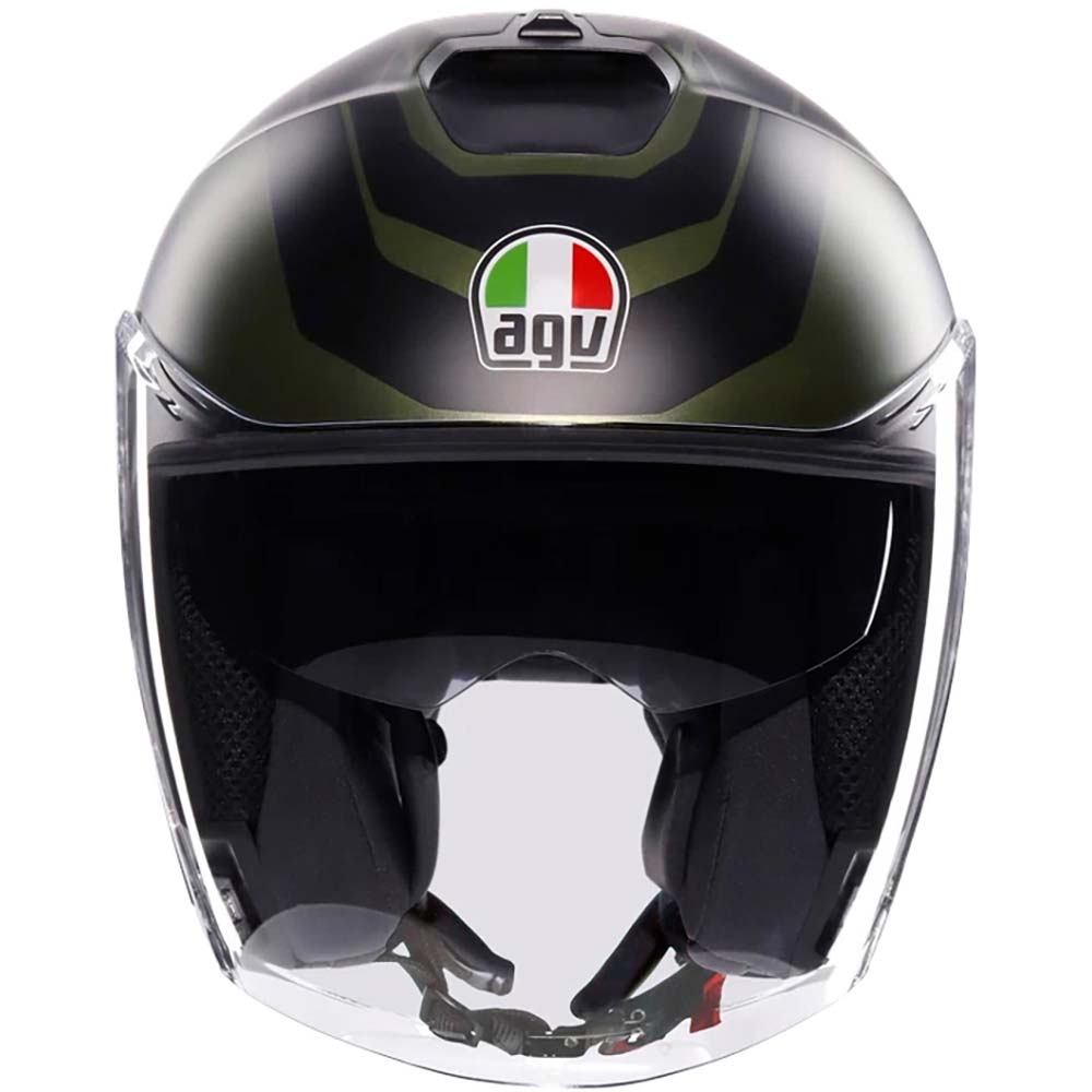 AGV - Casque Irides Sakai Kaki / Noir / Mat