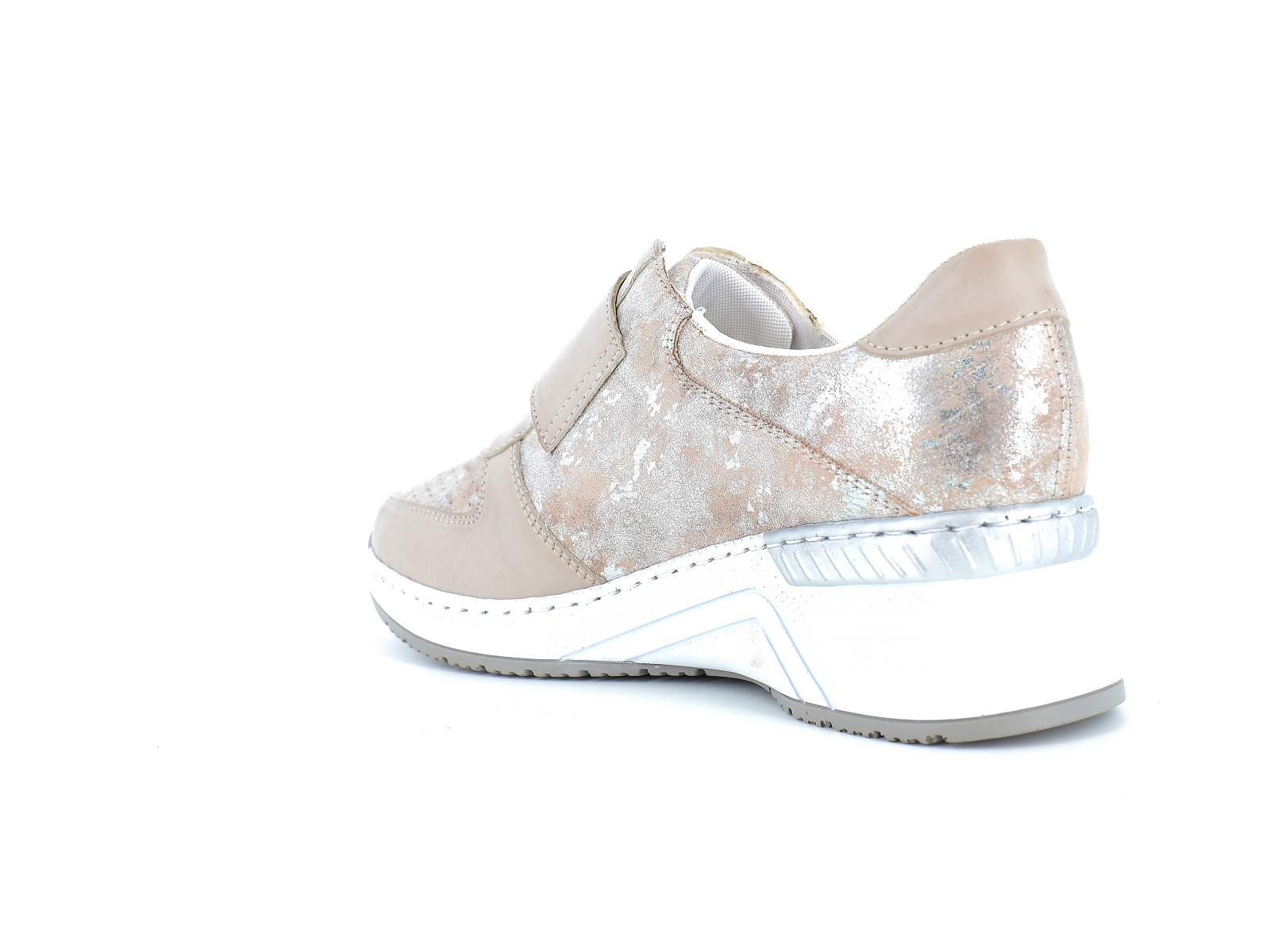 Rieker-N4354 Synthétique Nacre