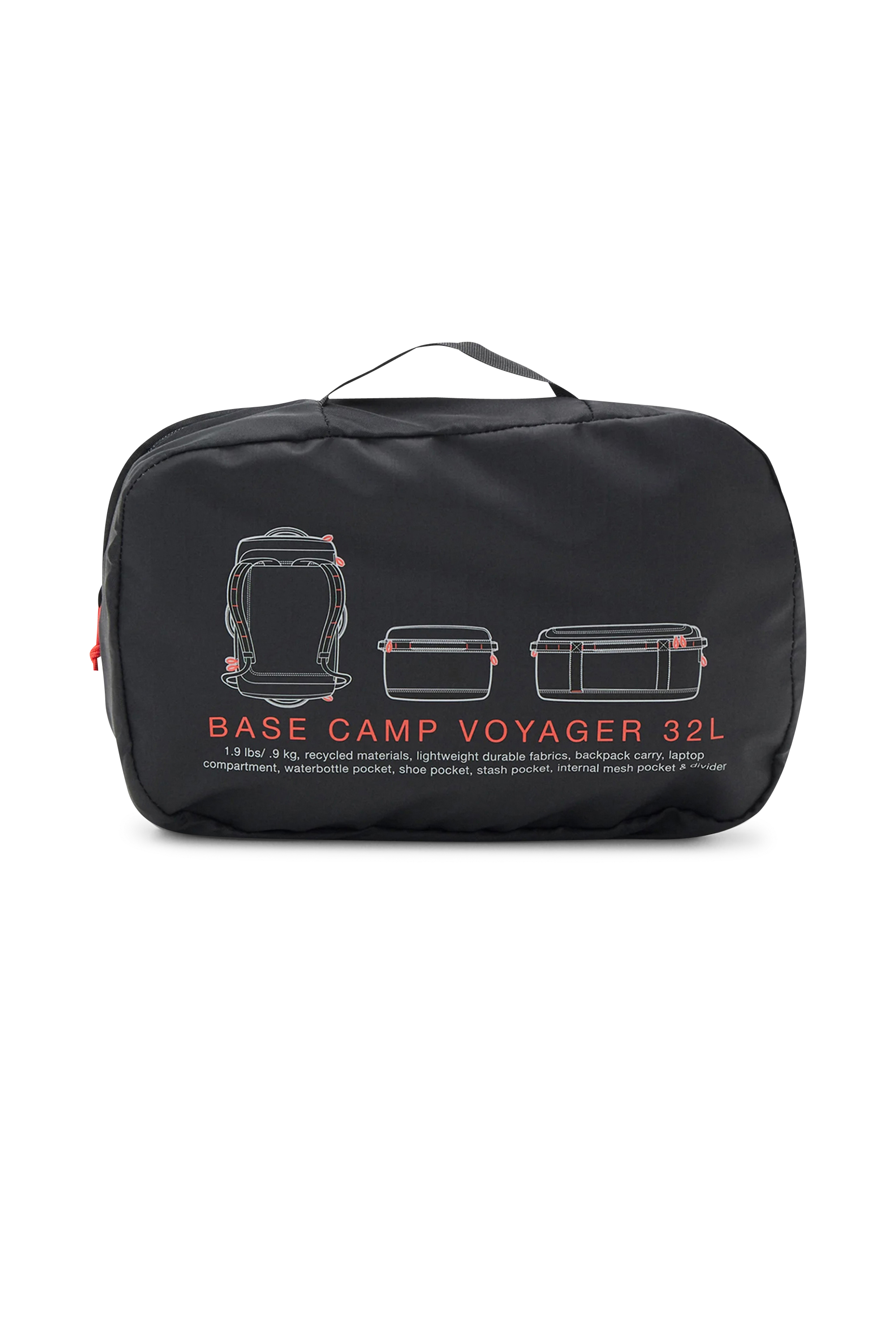 THE NORTH FACE Sac de voyage BASE CAMP VOYAGER DUFFEL 42L Gris