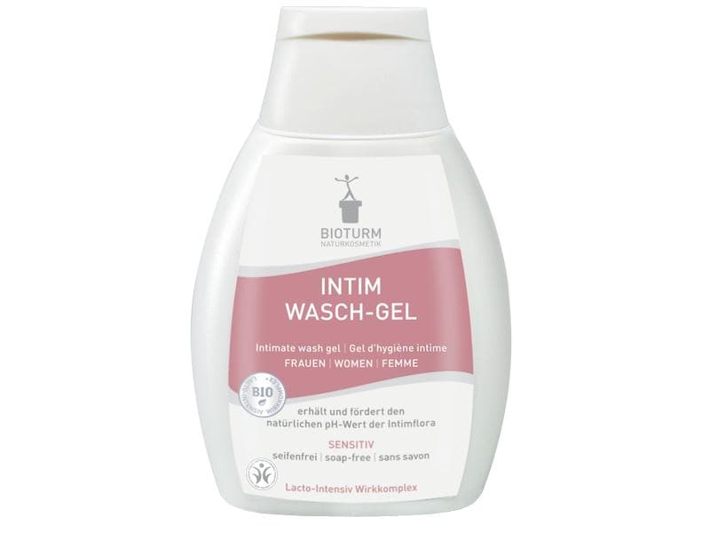 Bioturm Intimpflege Wasch-Gel 250 ml Natürliche und beruhigende Intimreinigung für unterwegs mit traditionellen Pflanzenextrakten