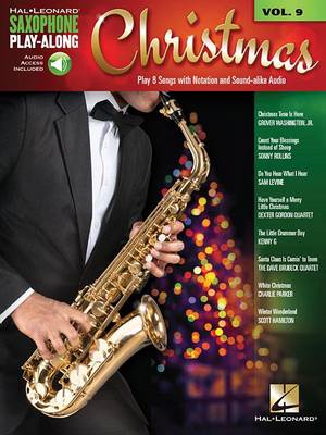 Christmas: Saxophone Play-Along Volume 9 (Book)