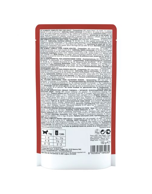 Stuzzy Dog Grain Free Monoprotein Pouch 150 g - Hondenvoer