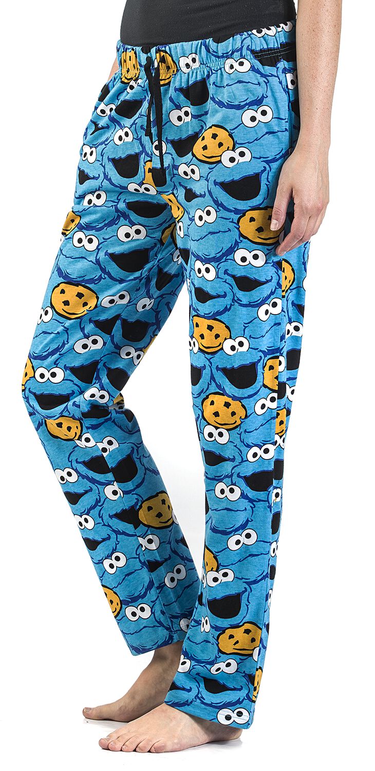 Cookie Monster - Tête | Sesame Street Bas de pyjama