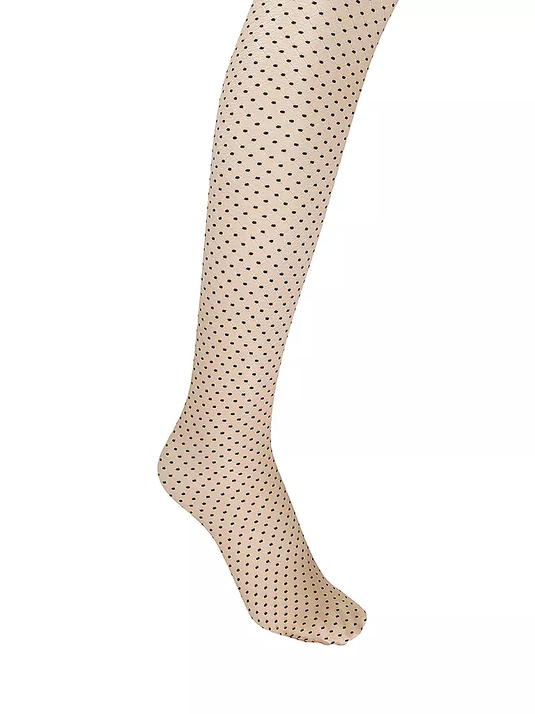 WOLFORD Funktionsstrumpfhose CONTROL DOTS 20 fairly light / black beige