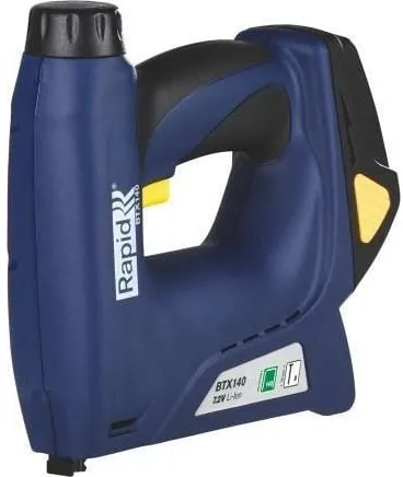 Rapid BTX140, Hæftepistol, Sort, Blå, Gul, 20 skud/min, 6 mm, 1,4 cm, No. 140