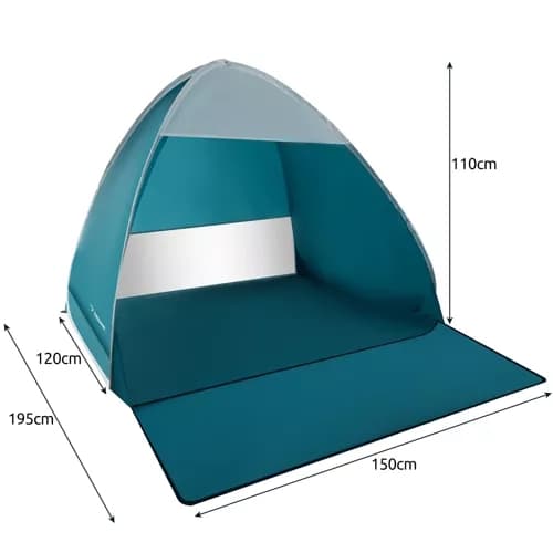 Strandtelt / Pop-Up Telt / Vindskjerm - 200x150x110cm