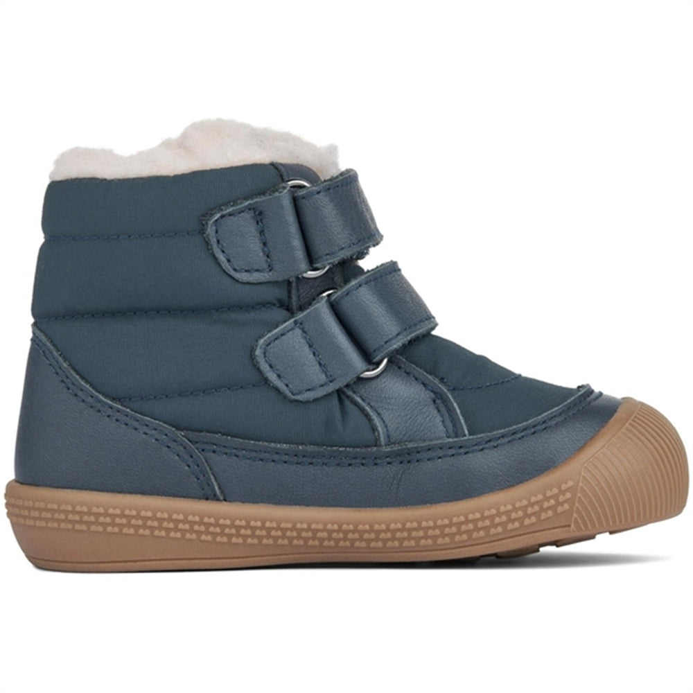 Vinterstøvler Daxi Wool Tex Navy - Wheat