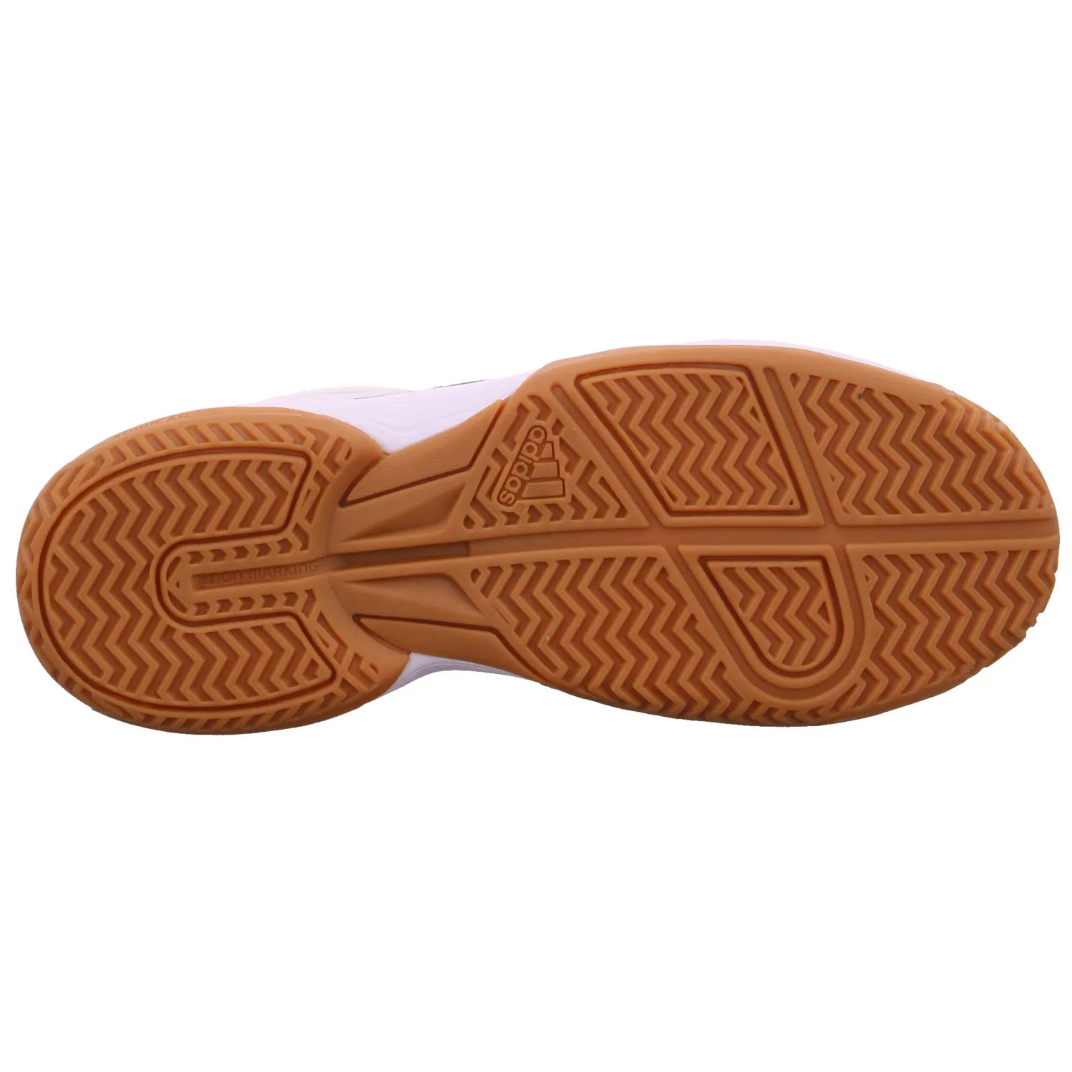 ADIDAS Indoor Freizeitschuh Weiss Lederimitat