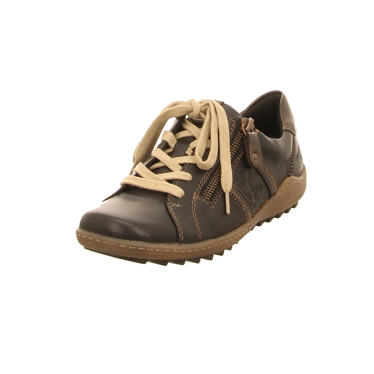 Remonte Schnürhalbschuh schwarz