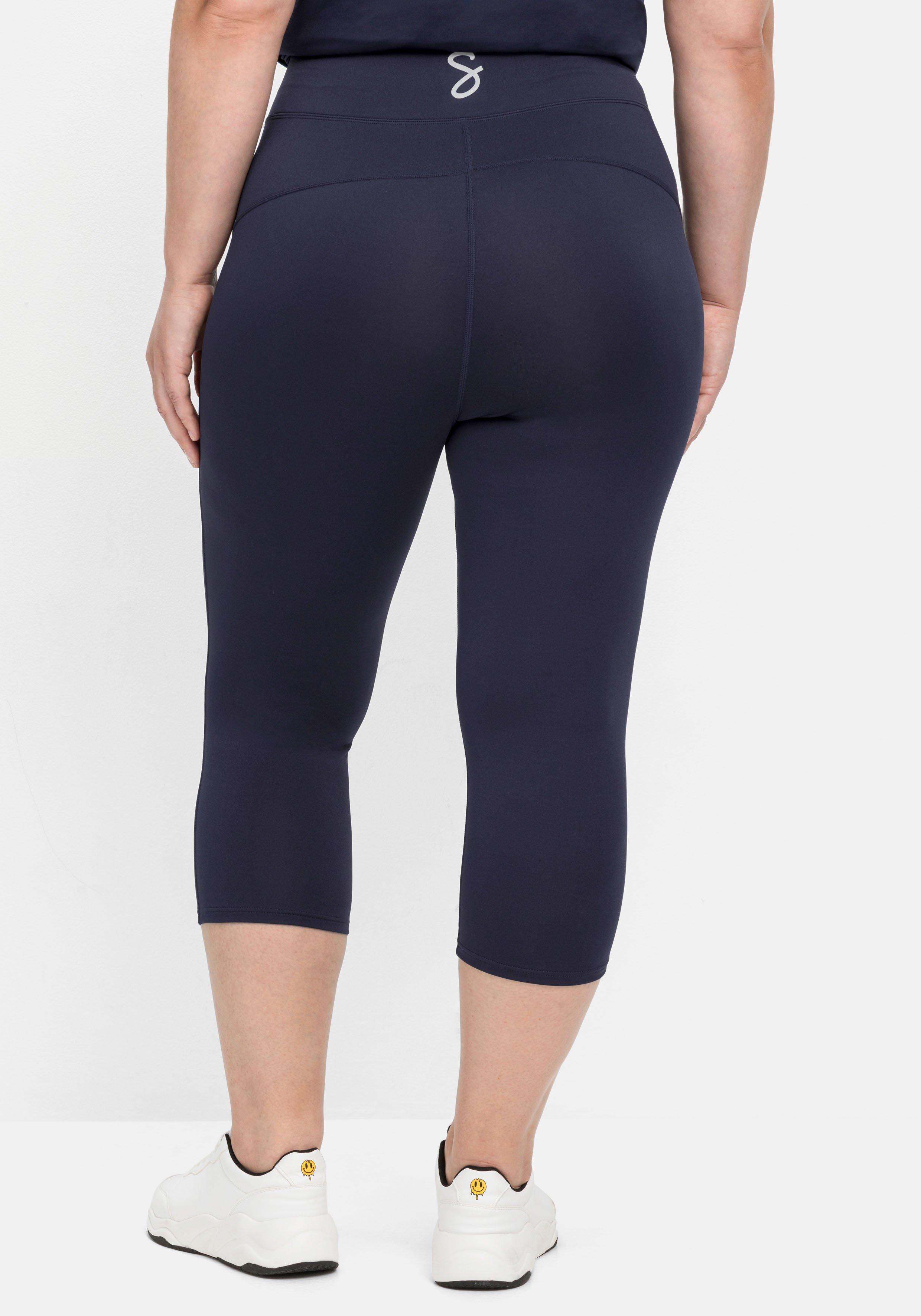 Sporthose mit Innentasche, in Caprilänge