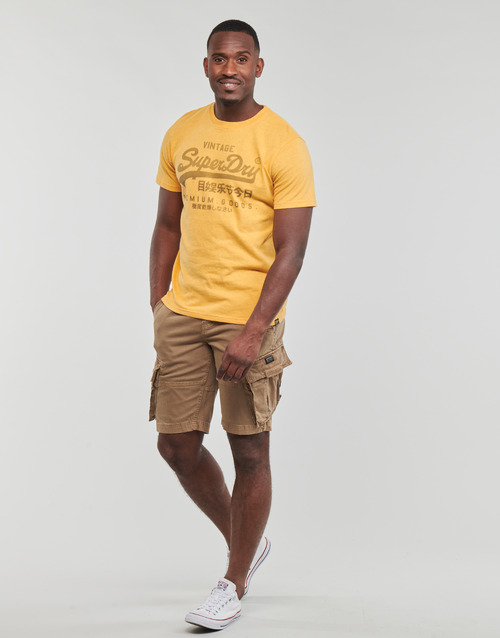 Superdry - CLASSIC VL HERITAGE T SHIRT - Orange