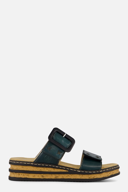 Rieker Sandalen blauw Synthetisch