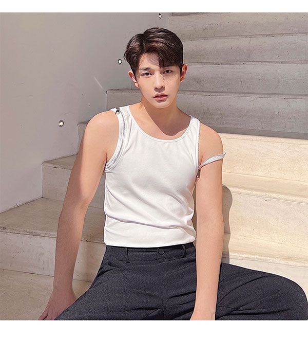 Patow - Tanktop met rits