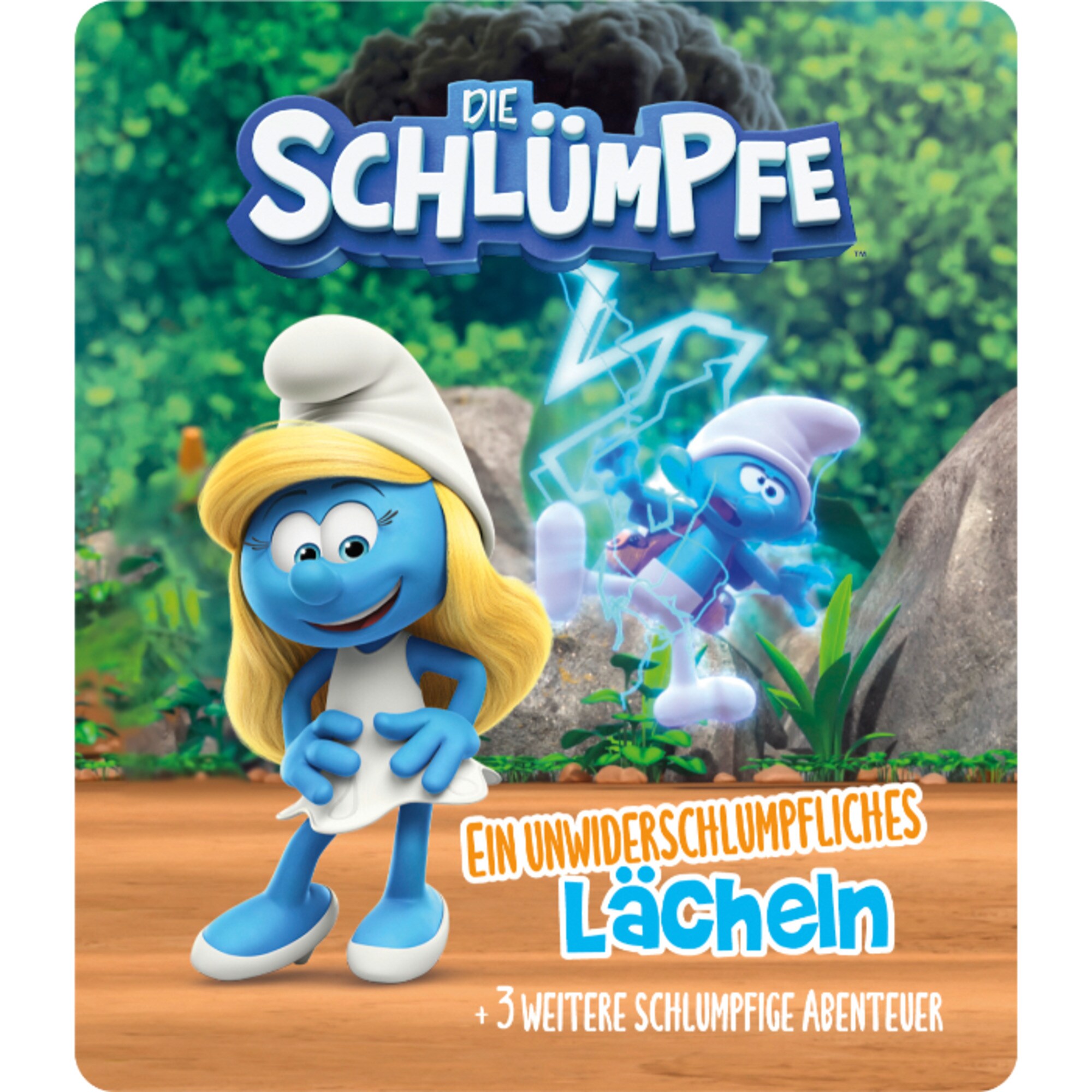 Tonies Spielfigur Die Schlümpfe - Ein unwiderschlumpfiges Lächeln & 3 weitere schlumpfige Abenteuer