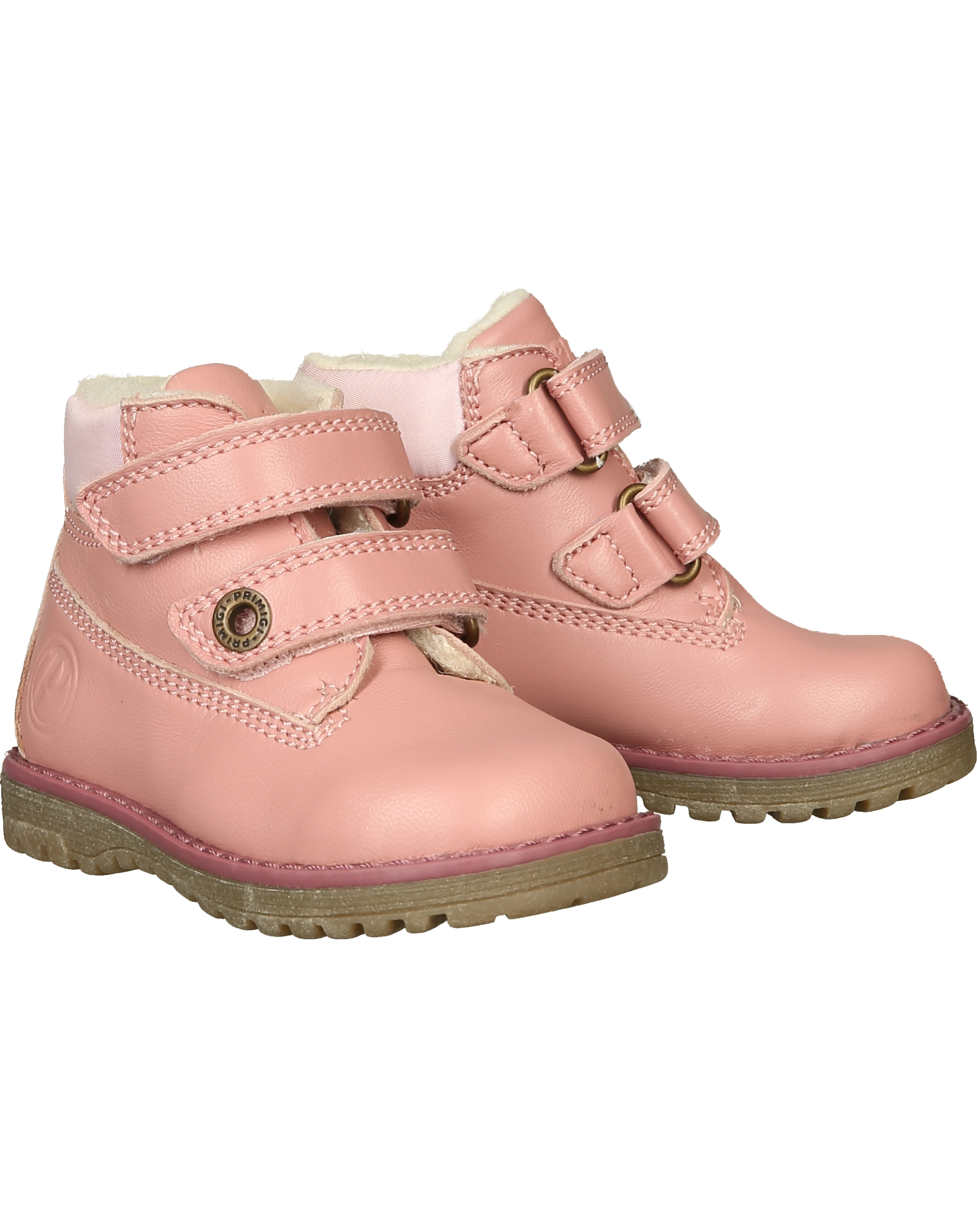 Klett-Halbschuhe PCA gefüttert in altrosa