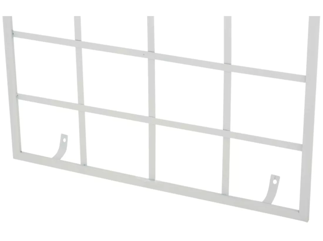 Lot de 2 Treillis - Métal & Métal - Blanc - Viva