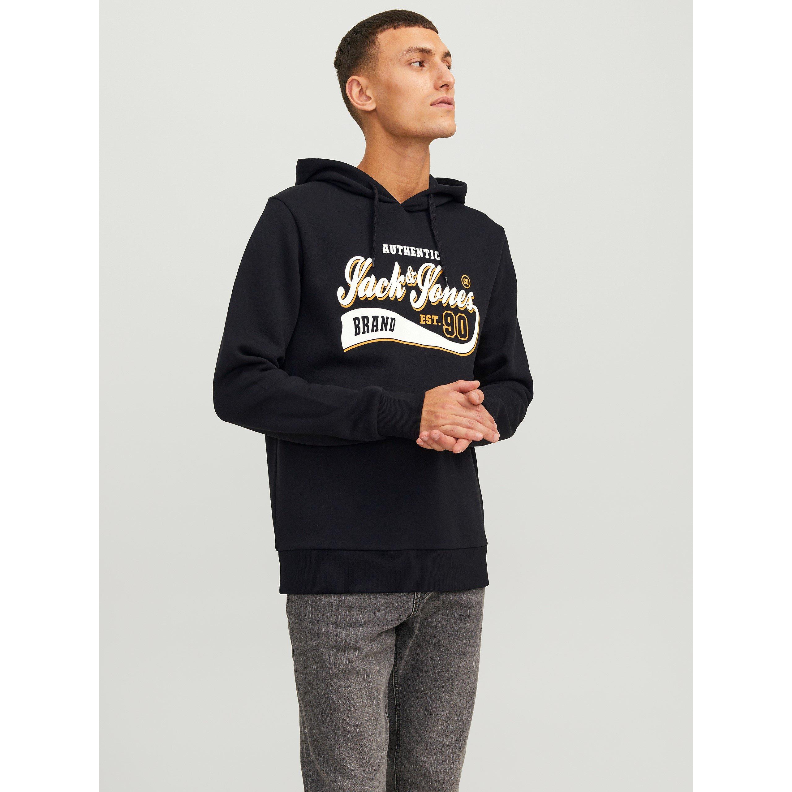 Jack and Jones Logo Hoodie