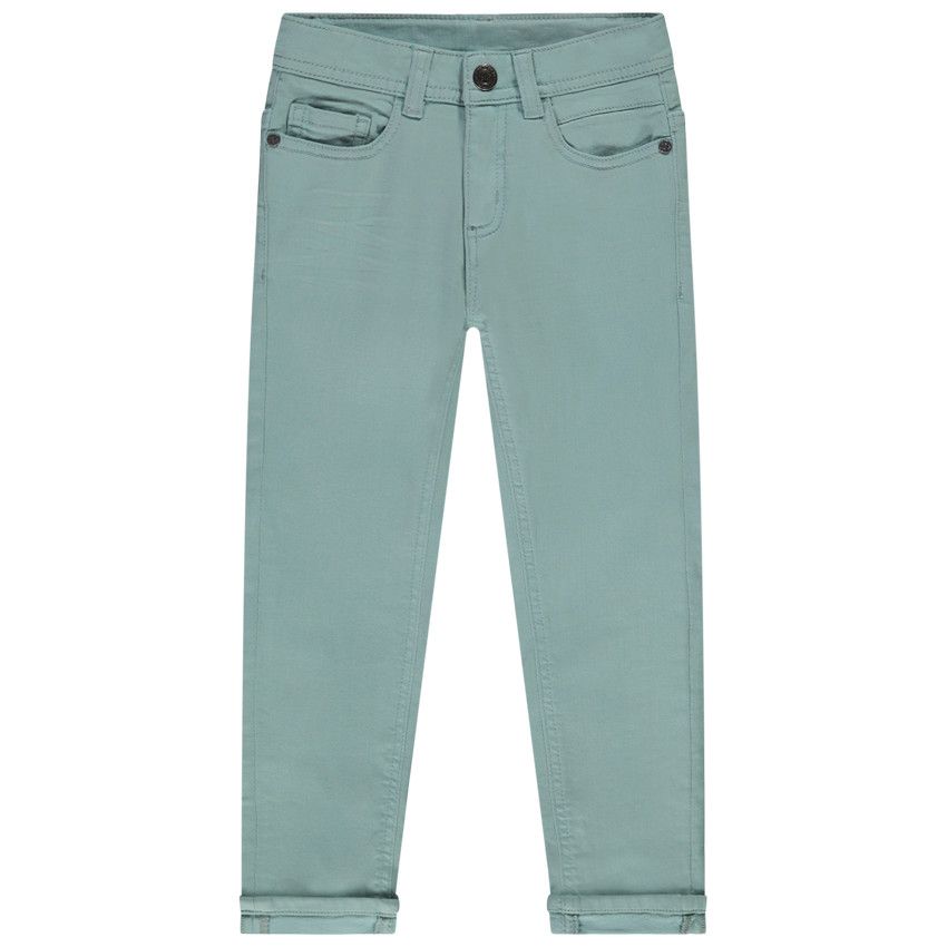 Jean slim en denim teinté pour garçon - Vert