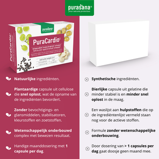 Purasana PuraCardio 6-1 Capsules 30VCP