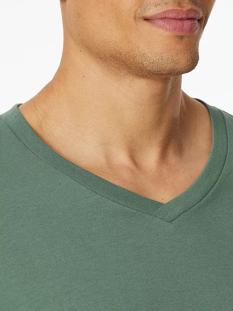 SCHIESSER Pyjamashirt hellgrün