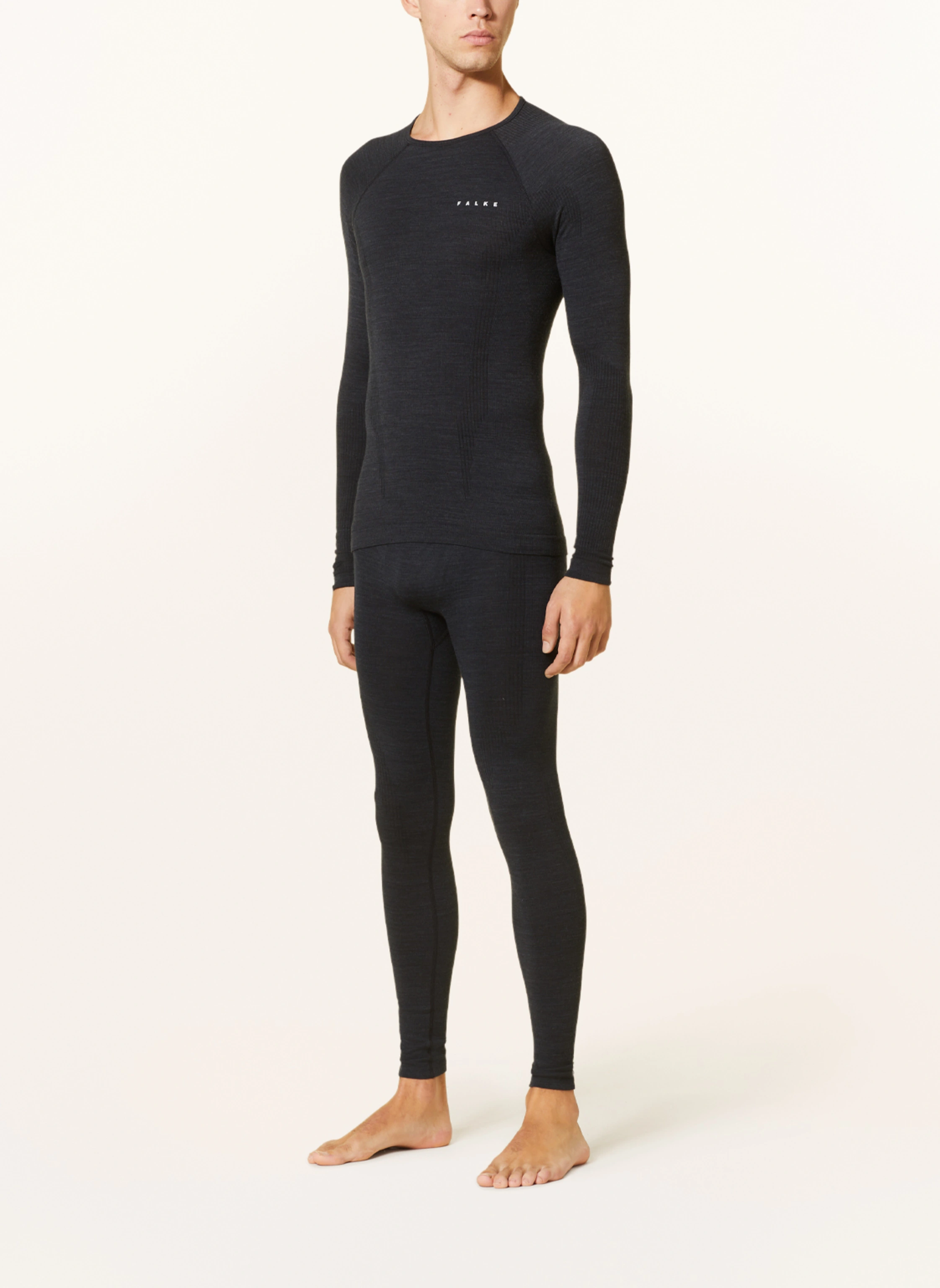 FALKE Funktionswäsche-Shirt WOOL-TECH mit Merinowolle