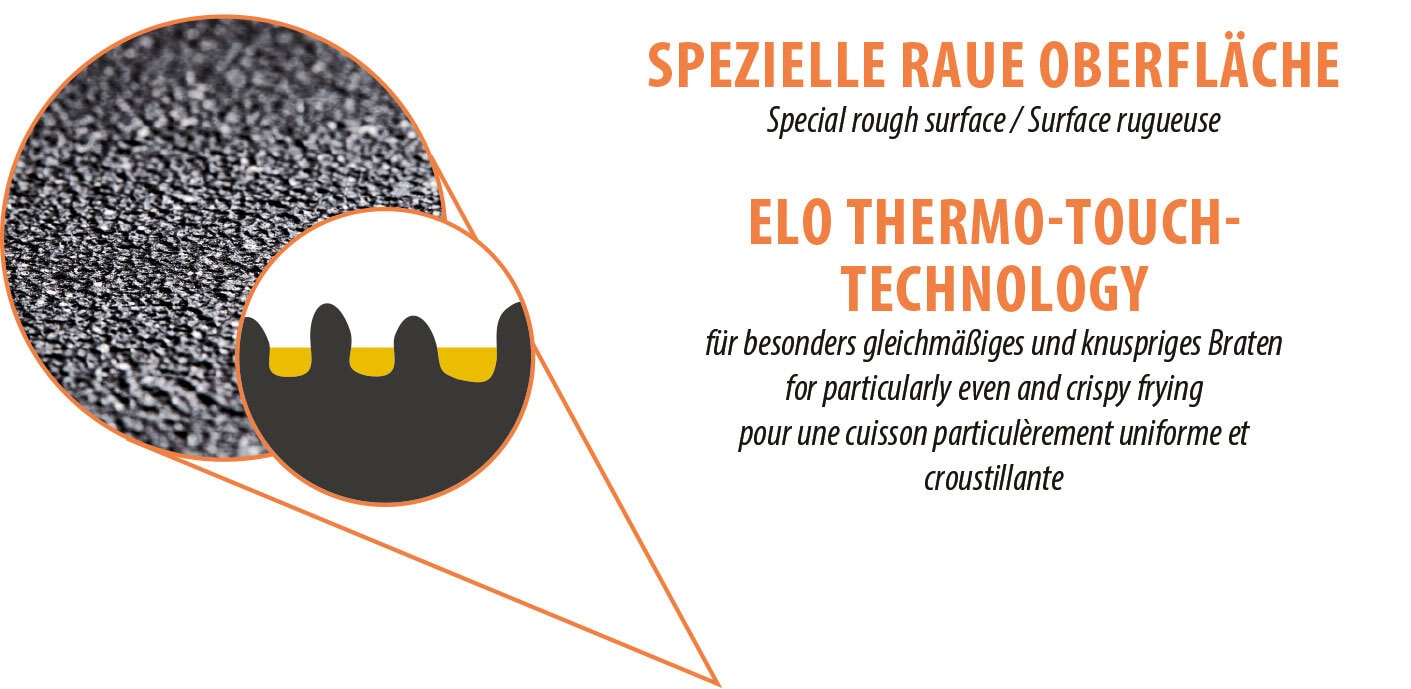 ELO Schmorpfanne GRANIT EVOLUTION 28 cm Metall schwarz