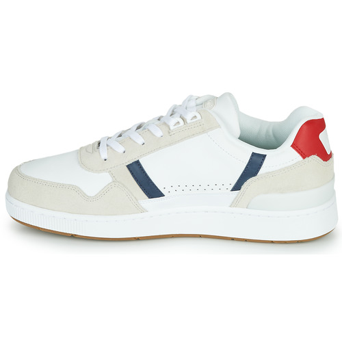 Lacoste - T-CLIP 0120 2 SMA Blanco / Marino / Rojo