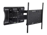 Multibrackets M VESA Super Slim Tilt & Turn Plus HD - Monteringssæt (drejelig arm) - for fladt panel - sort - skærmstørrelse: 42