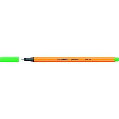 STABILO Point 88 - Feutre fin - 0.4 mm - vert émeraude