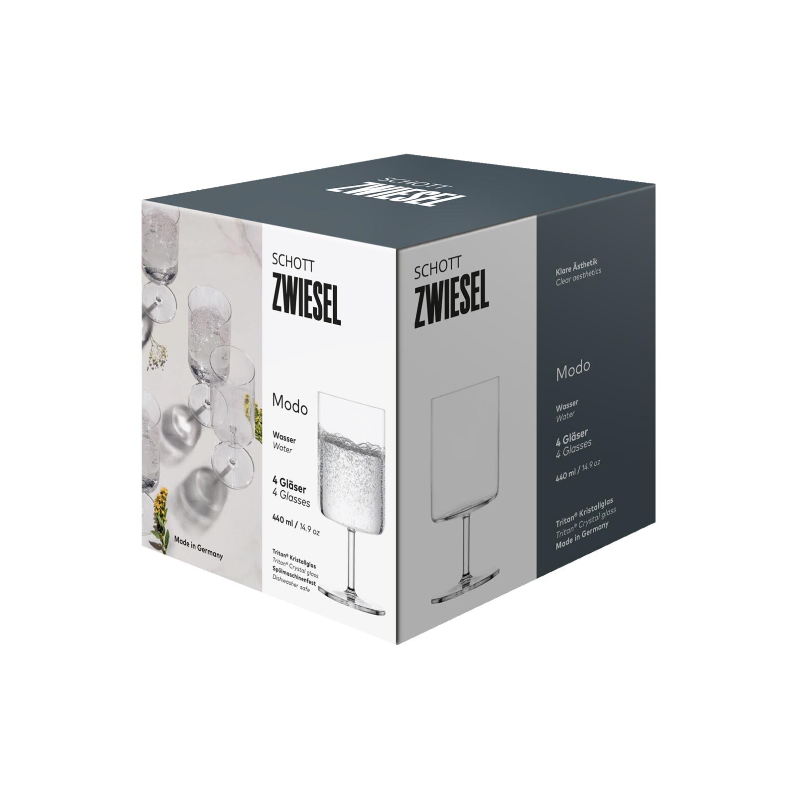 Schott Zwiesel Wassergläser Modo 179 ml 4er Set