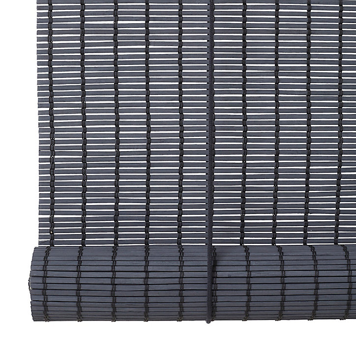 Store enrouleur bambou Colours Java gris 160 x 180 cm