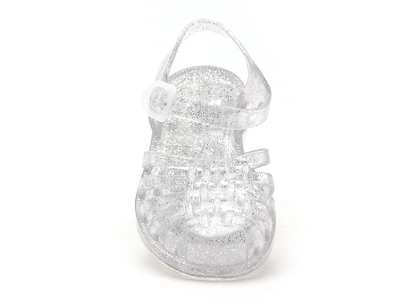 Meduse mules et sabots enfant sun argent