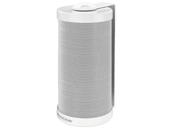 Monacor ESP-315/WS, 2-vejs, 1.0 kanaler, Ledningsført, 15 W, 75 - 20000 Hz, Sølv, Hvid