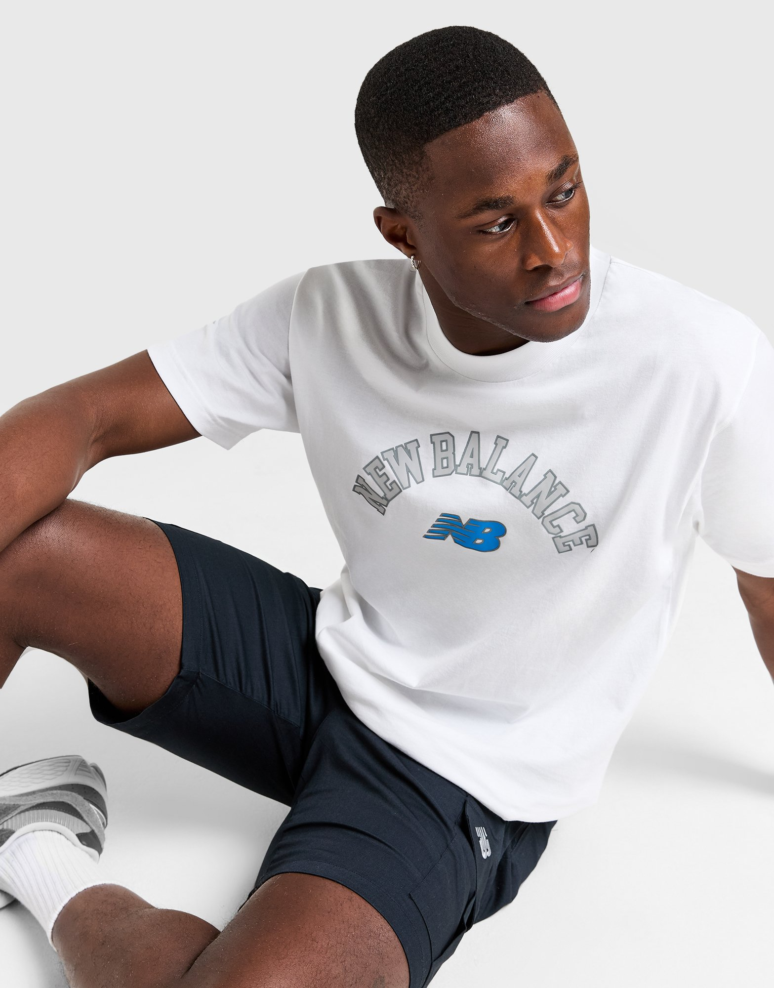 New Balance T-shirt Logo Homme