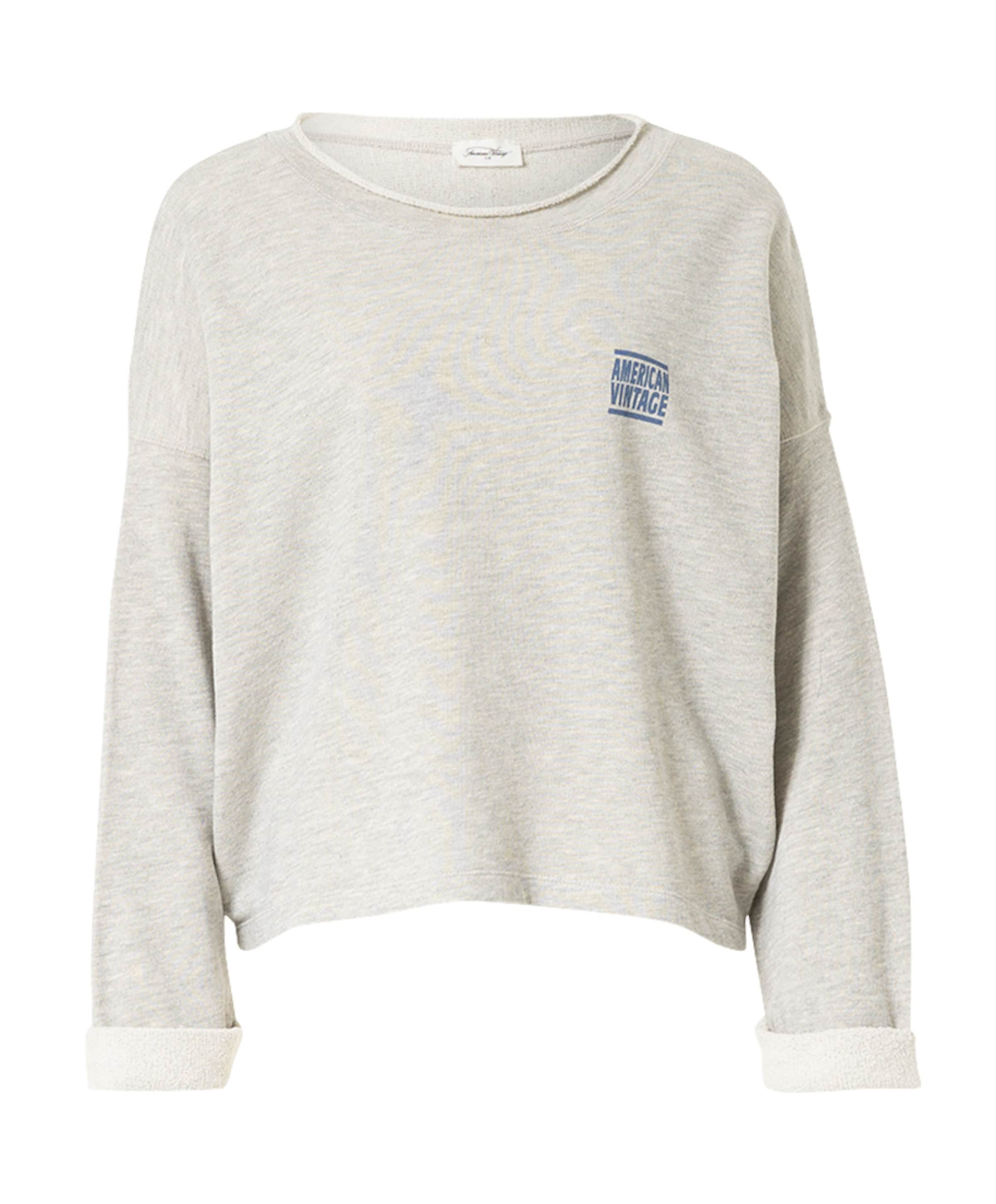 American Vintage Dames sweater grijs
