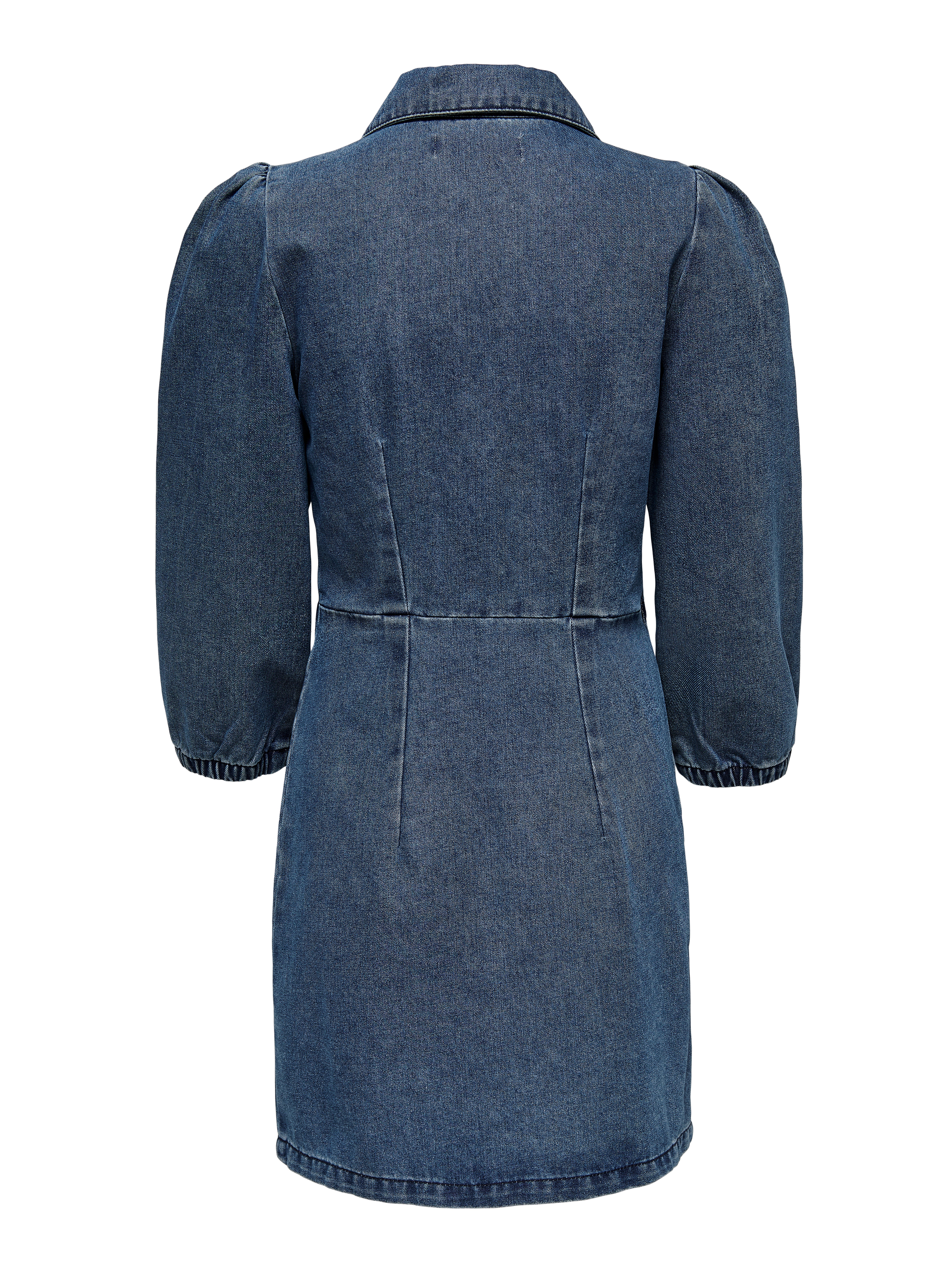 JDYATHENA Langes Kleid Medium Blue Denim