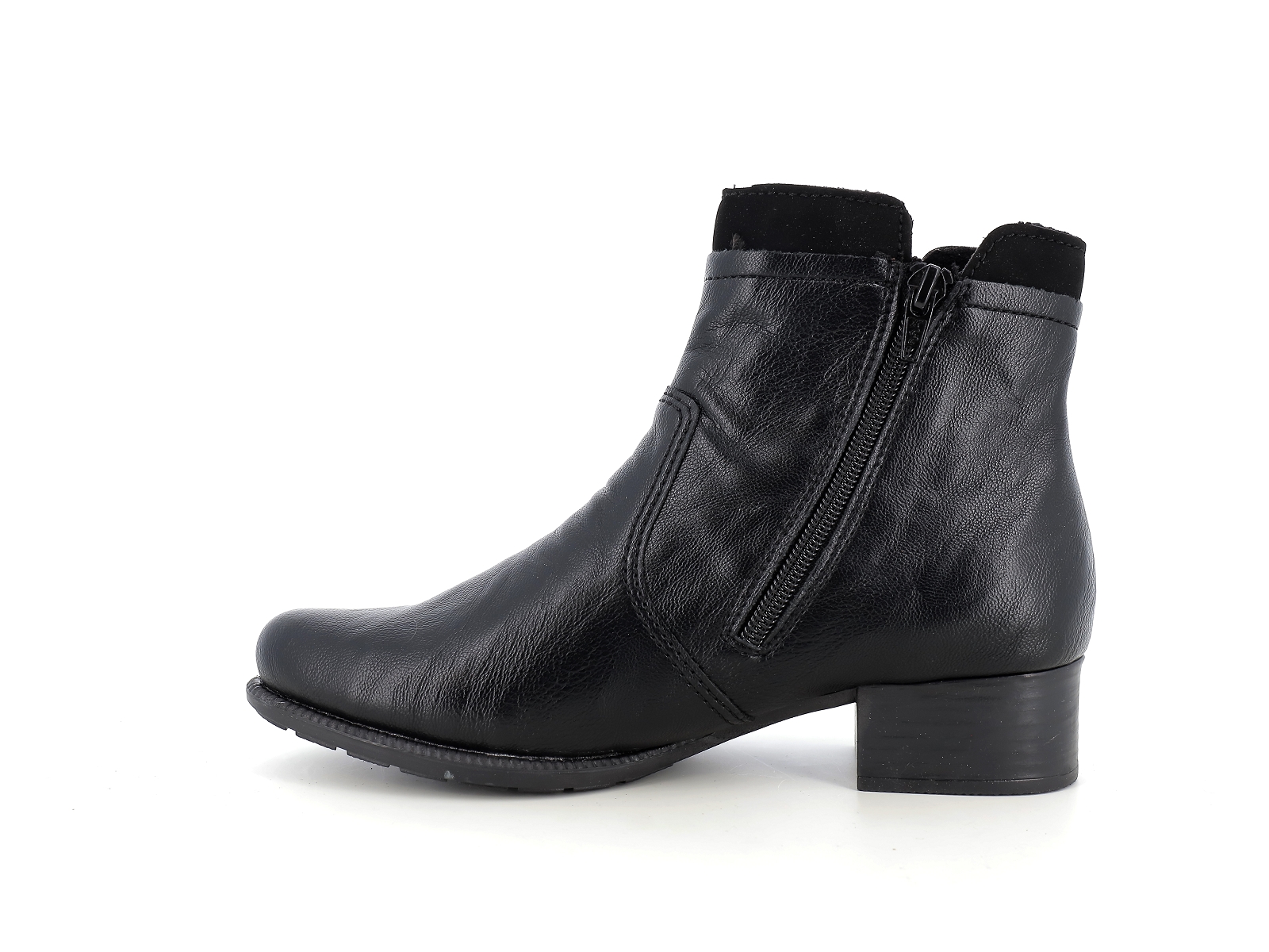 Rieker-78660 Cuir Noir