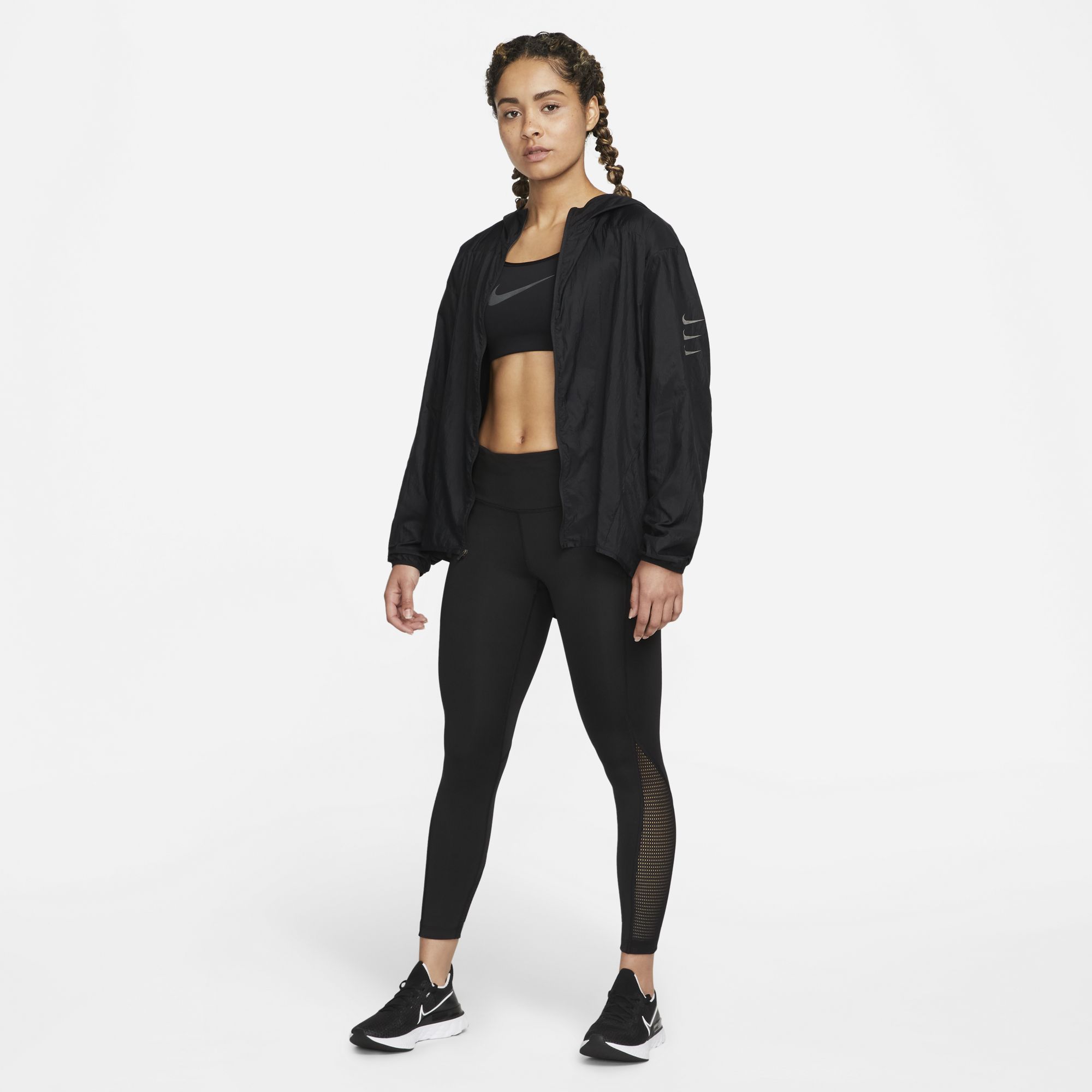 Run Division Jacket Dame 010/Black