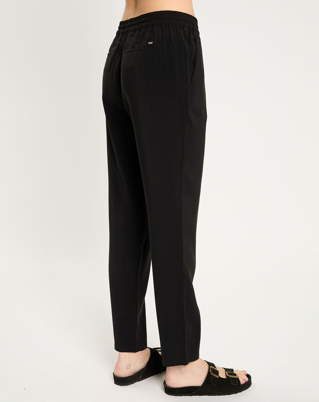 Scotch & Soda Pantalon Fluide Regular Fit noir